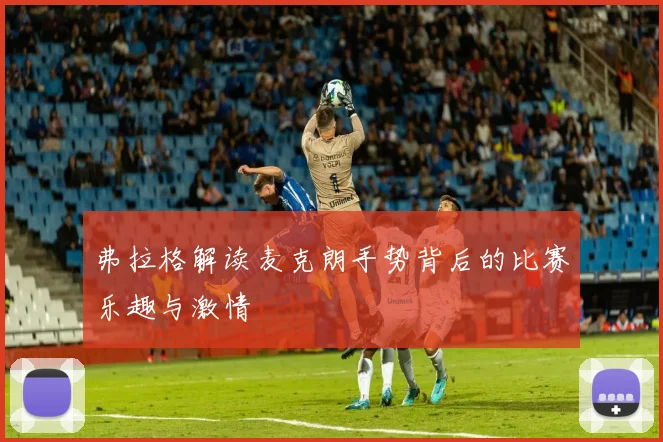 弗拉格解读麦克朗手势背后的比赛乐趣与激情