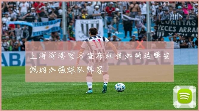 上海海港官方宣布租借加纳边锋安佩姆加强球队阵容